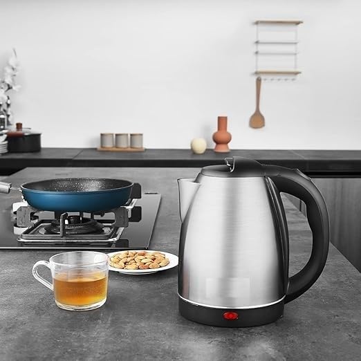 Electric Kettle 2.0 Litre Capacity 1500W Tea and Coffee Kettle Water Warmer Fast Boil
