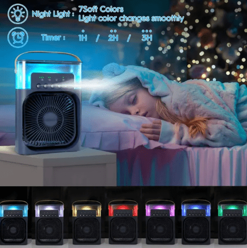 5-in-1 Personal Cooling Portable Air Conditioner Fan