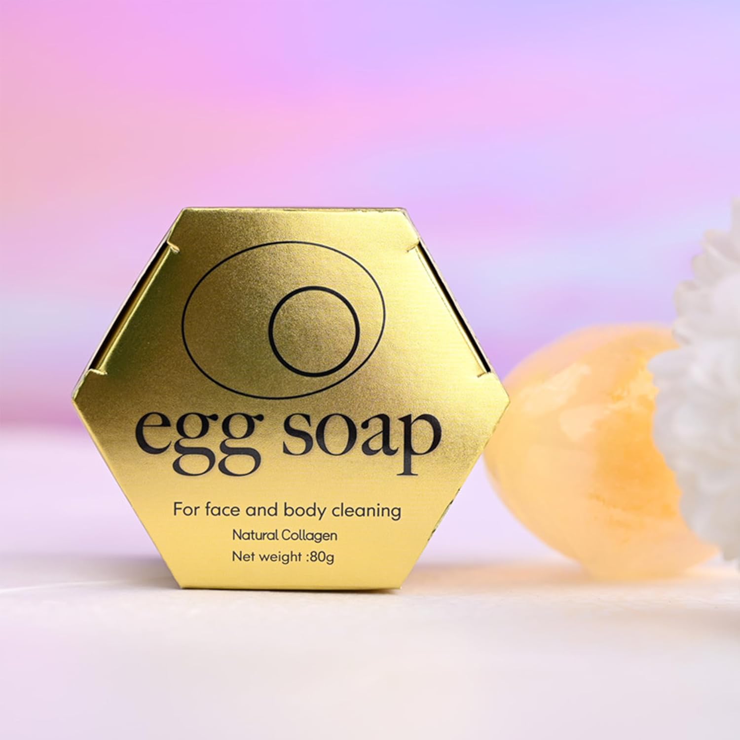 Handmade Egg Soap - Plant Mild Care Egg Soap for Deep Cleansing Soft Moist Dry Skin