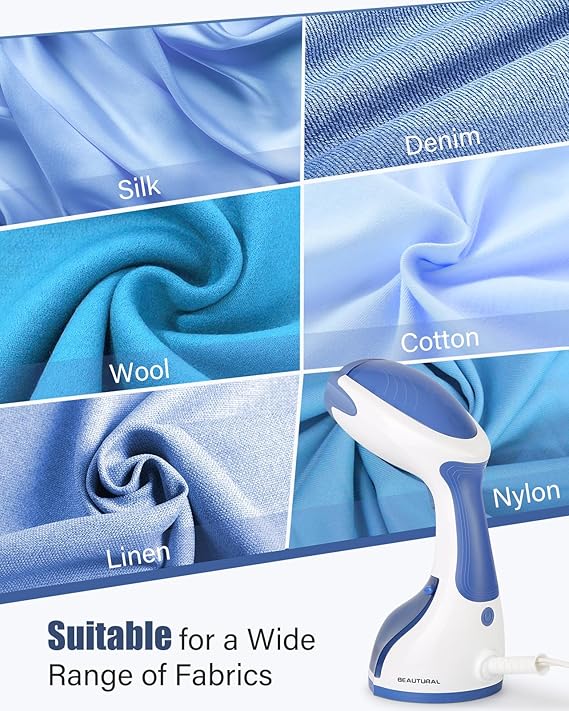 BEAUTY 1200W Portable Garment Steam Home Travel Vertical Horizontal Heat Up