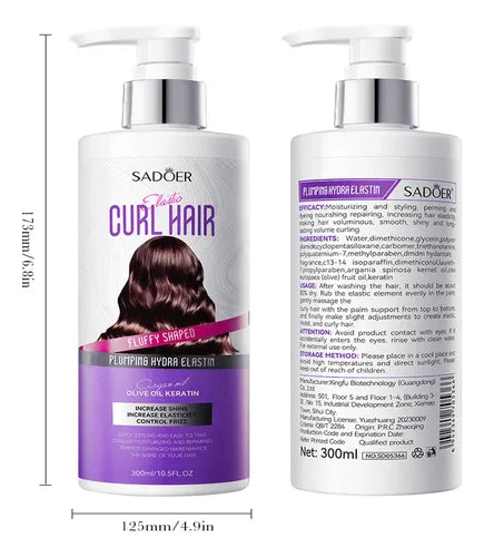 Volumizing, Moisturizing, Elasticity, Nourishing Nutrient,Organic Hair Styling