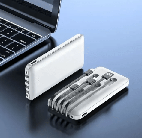 Flexora 20000mAh Power Bank Built-in Cables