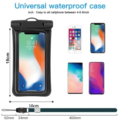 PVC Waterproof Mobile Pouch – Universal Transparent Phone Case